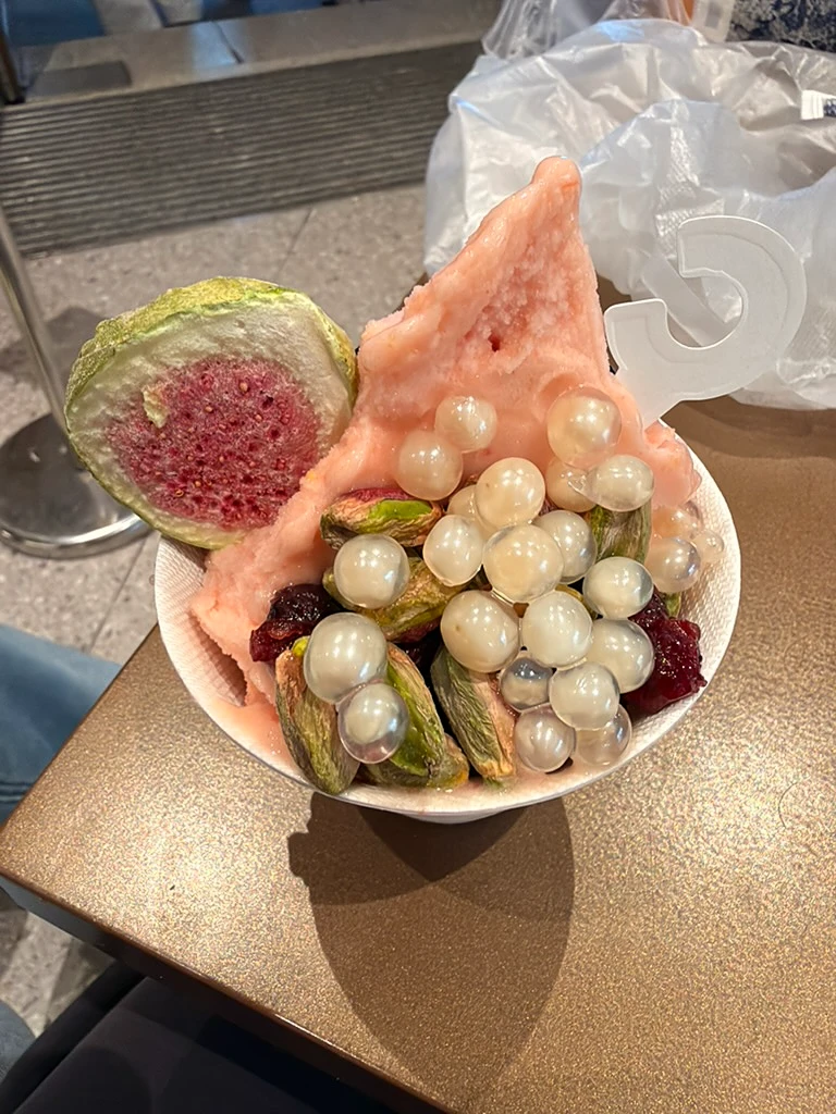 将晶莹的梦，落入温软的果香里